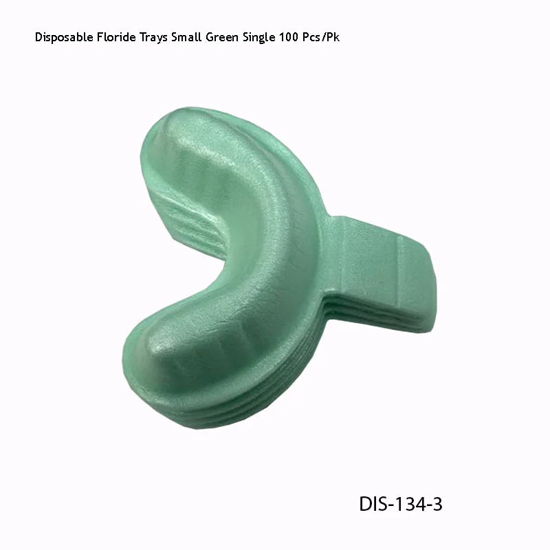 loride Trays Single – SMALL Green (100 pc/pk) - Fortec