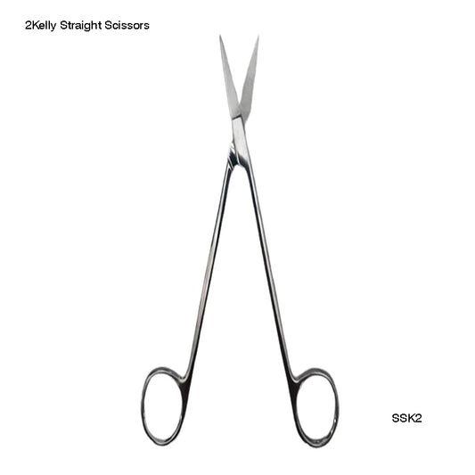 2 Kelly Straight Scissors