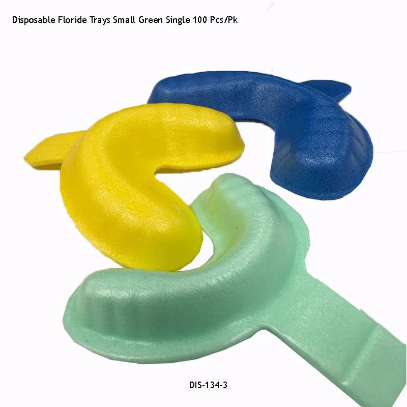 loride Trays Single – SMALL Green (100 pc/pk) - Fortec