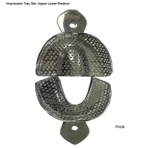 Impression Tray Set Medium: Upper Lower