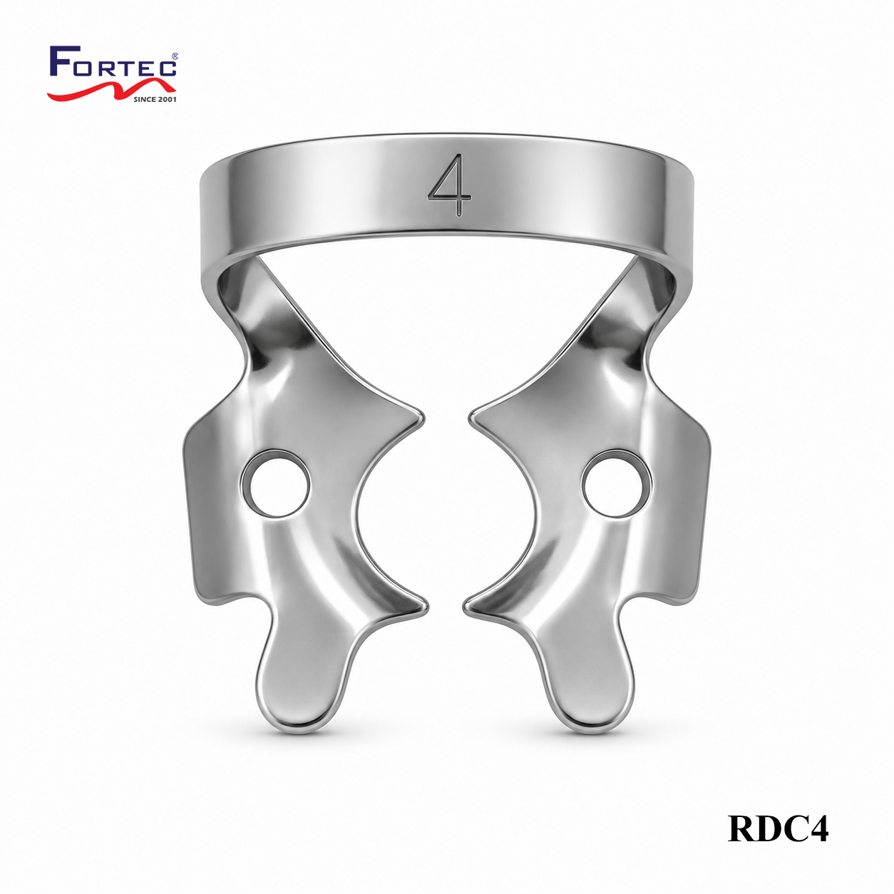 Rubber Dam Clamp #4 - Fortec