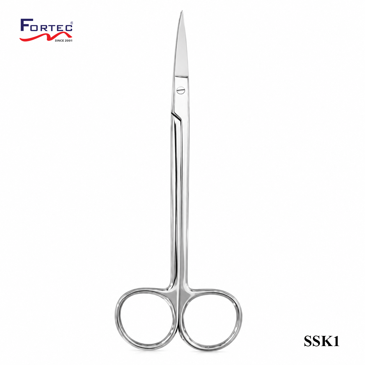1 Kelly Curved Scissors - Fortec