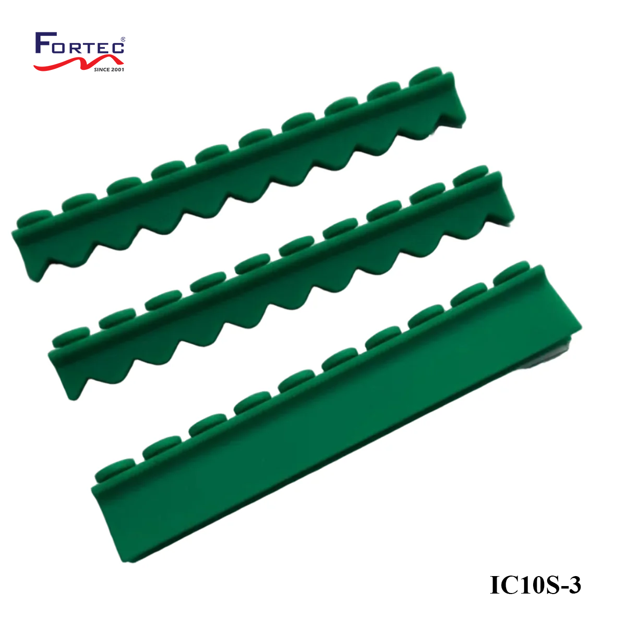 10 pc Instrument Cassette Silicone 3 pkg (1 Compression & 2 Instrument Rails) - Fortec