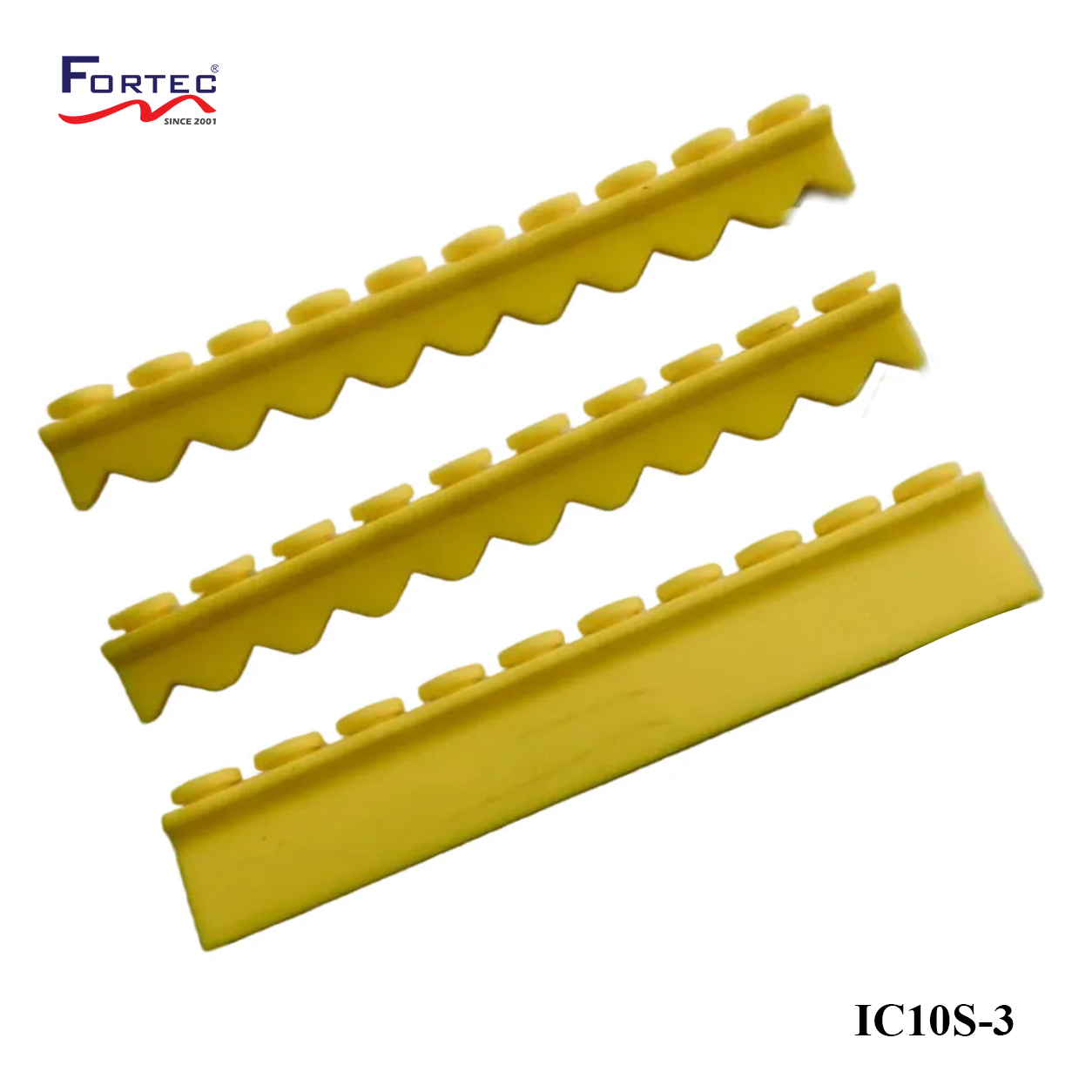 10 pc Instrument Cassette Silicone 3 pkg (1 Compression & 2 Instrument Rails) - Fortec