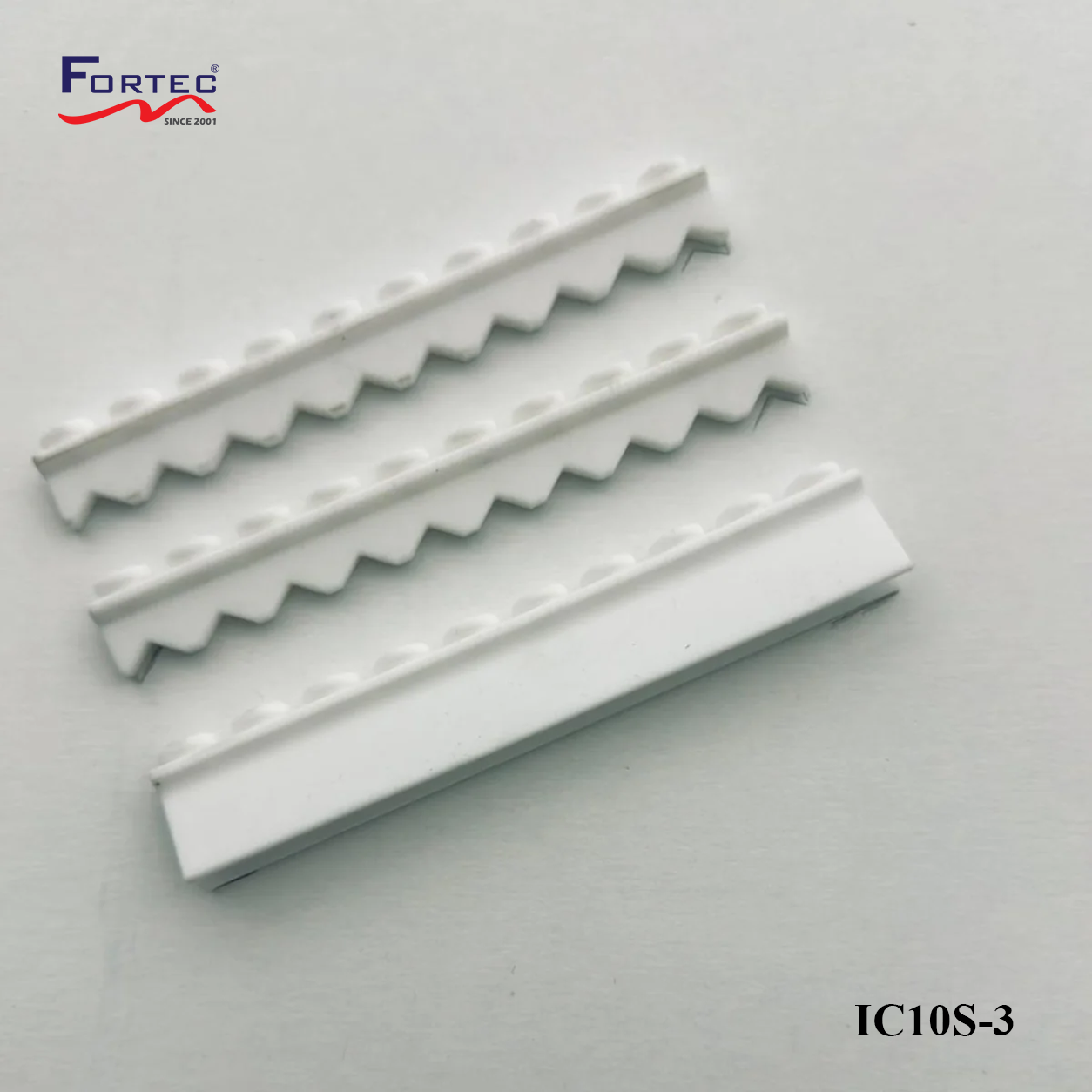 10 pc Instrument Cassette Silicone 3 pkg (1 Compression & 2 Instrument Rails) - Fortec