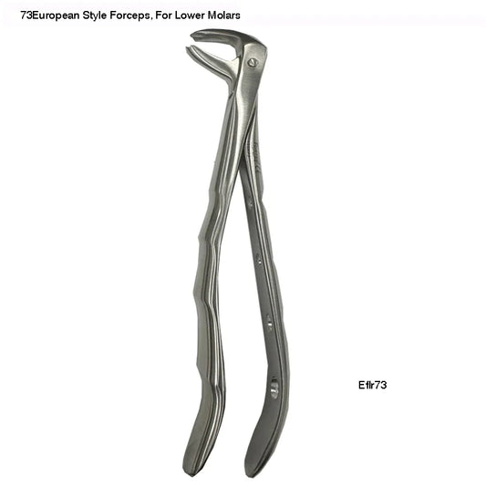 73 European Style Forceps, For Lower Molars