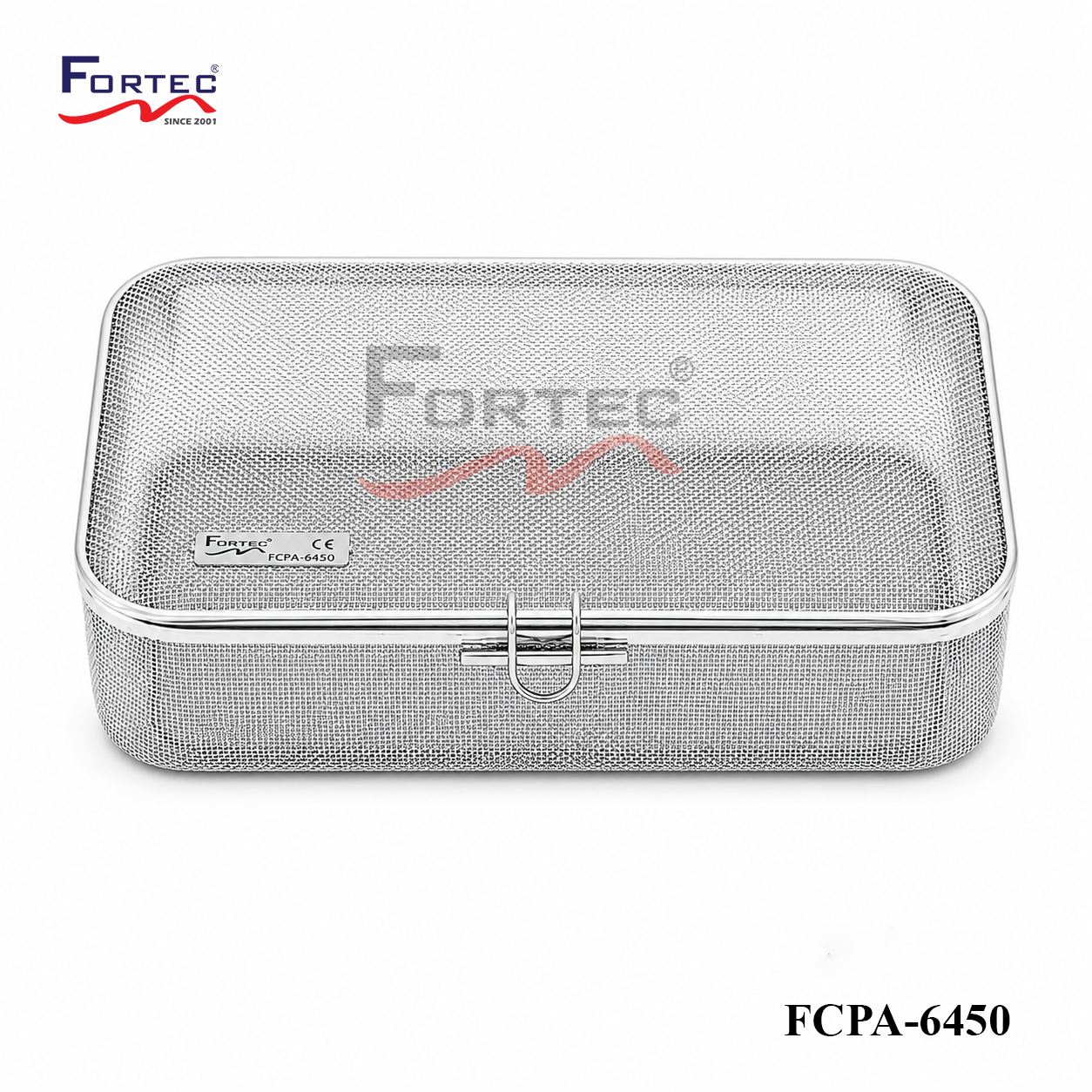 Ultra Micro Mesh Tray with Lid 220mm x 140mm x 50mm - Fortec