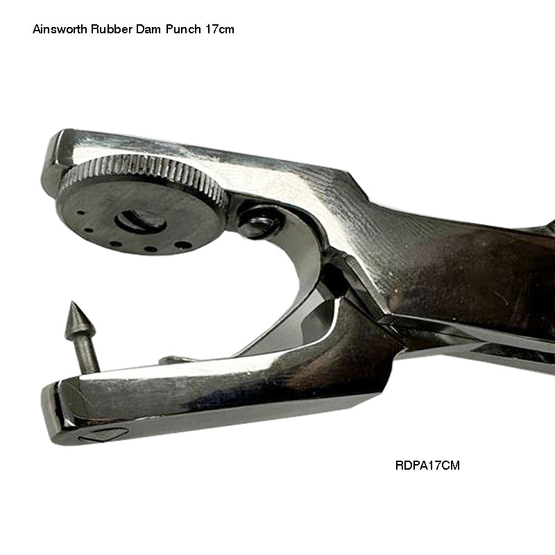 Ainsworth Rubber Dam Punch (17cm) - Fortec