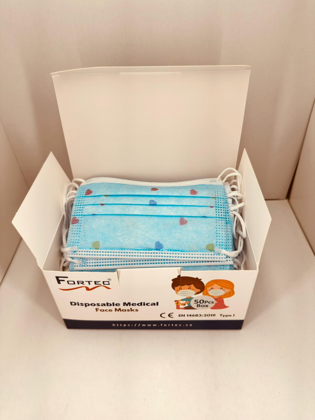 Children’s Medical Face Mask 50pcs/box – Type I EN 14683:2019