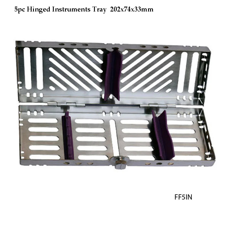 Capsule series – 5 pc Hinged Instruments Tray