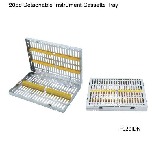 Classic series – 20 pc Detachable Instrument Cassette Tray