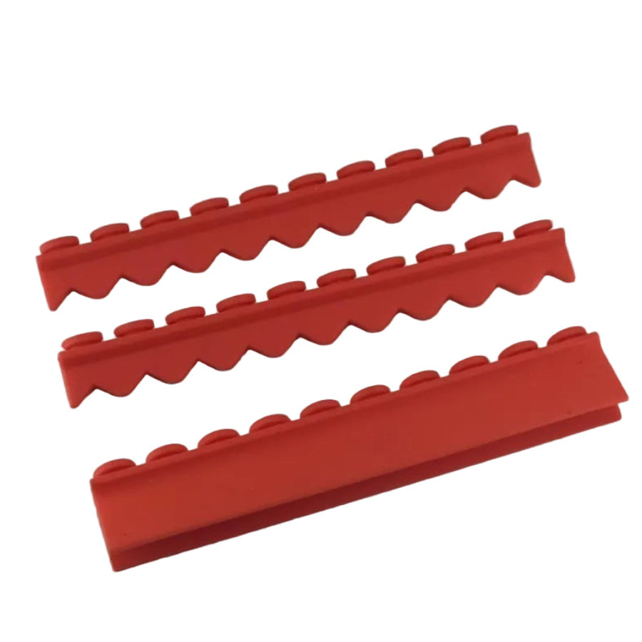 10 pc Instrument Cassette Silicone 3 pkg (1 Compression & 2 Instrument Rails) - Fortec