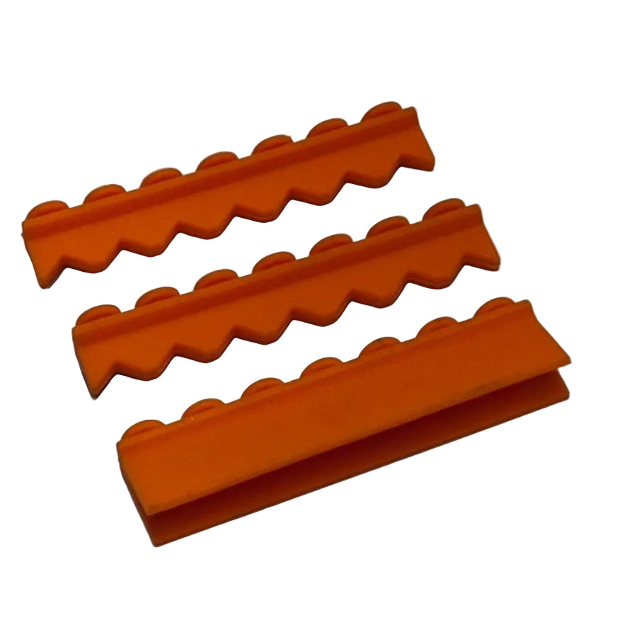 7 pc Instrument Cassette Silicone 3 pkg (1 Compression & 2 Instrument Rails) - Fortec