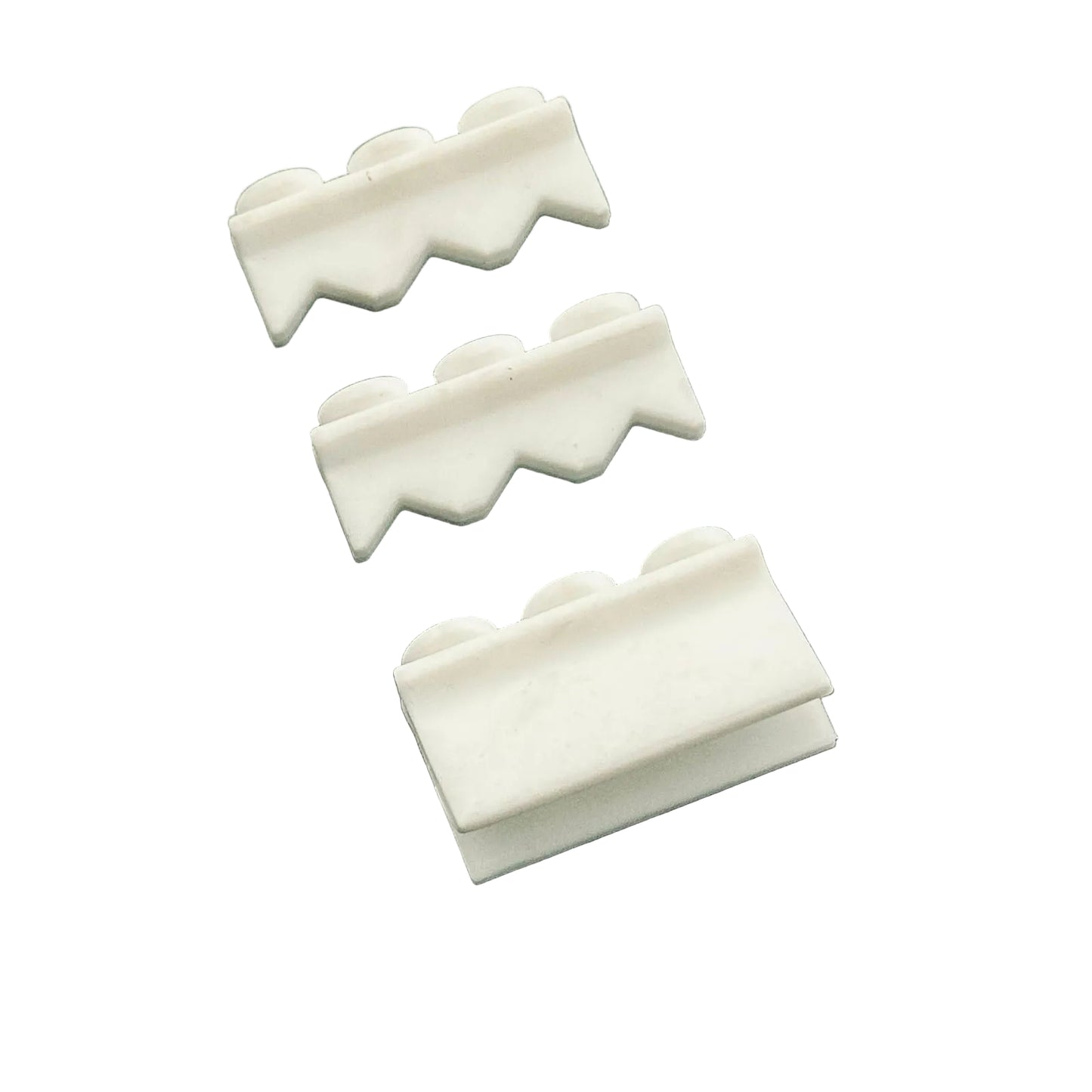 3 pc Instrument Cassette Silicone 3 pkg (1 Compression & 2 Instrument Rails) - Fortec