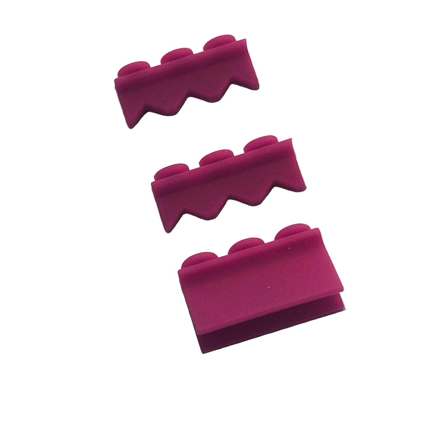 3 pc Instrument Cassette Silicone 3 pkg (1 Compression & 2 Instrument Rails) - Fortec