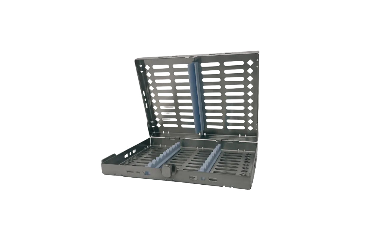 Classic series – 10 pc Hinged Instrument Cassette Tray
