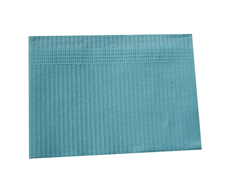 Dental Bib No Tie, Latex Free 2Ply Paper +1 Ply Film 7.2 g - Fortec