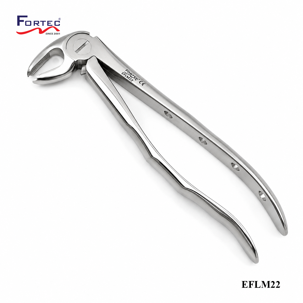 22 European Style Forceps For Lower Molars - Fortec
