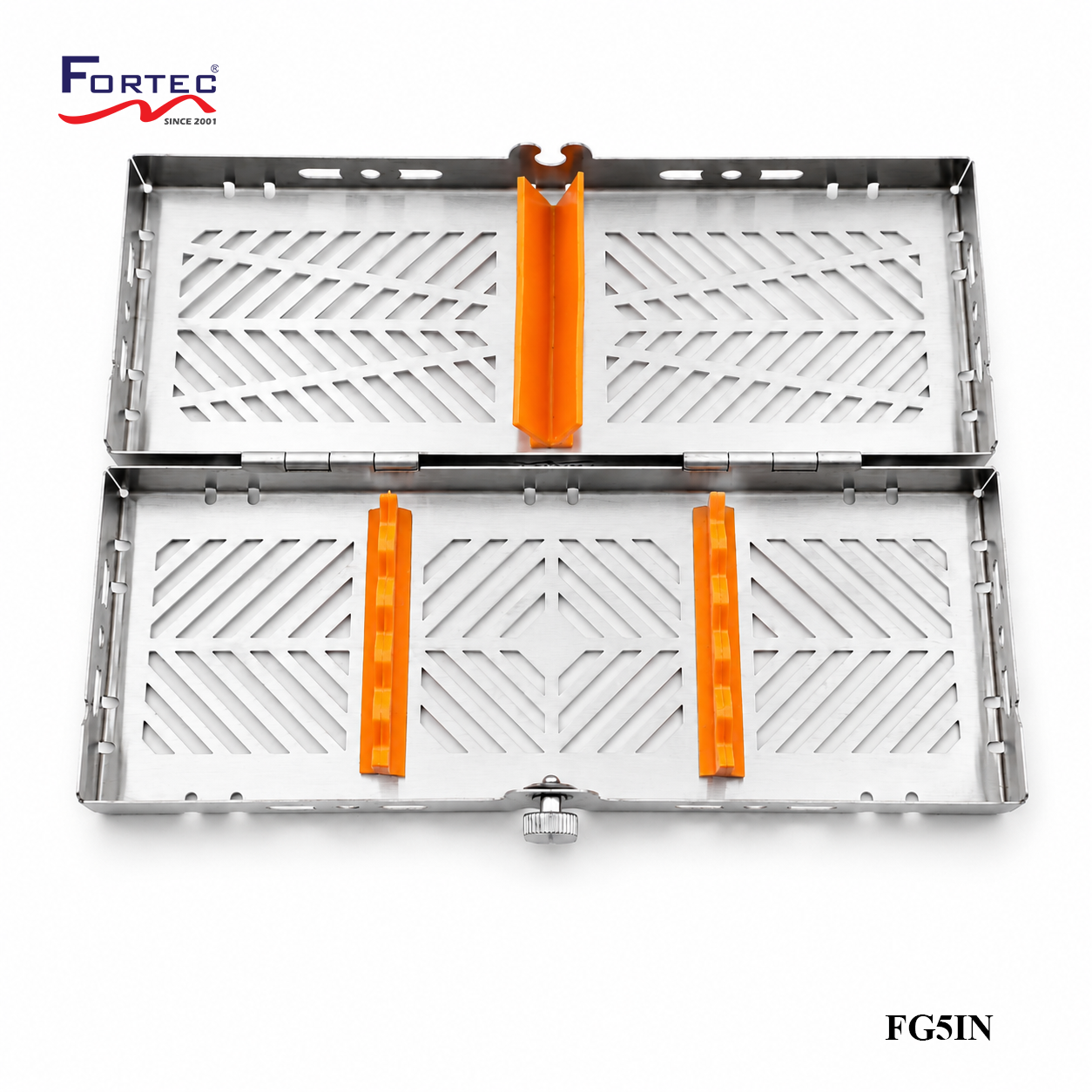 Spider Web series – Hinged Instruments Tray 5 pc - Fortec