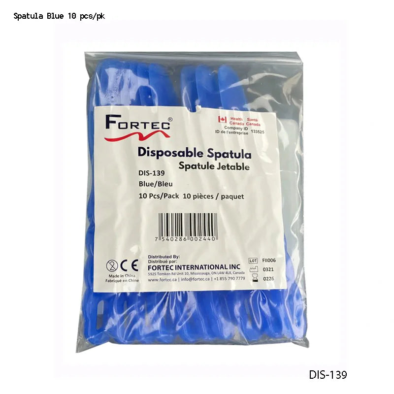 Spatula – Blue (50 pc/pk) - Fortec
