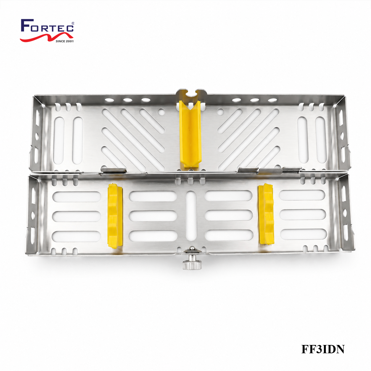 Capsule series – 3 pc Detachable Instrument Cassette Tray - Fortec