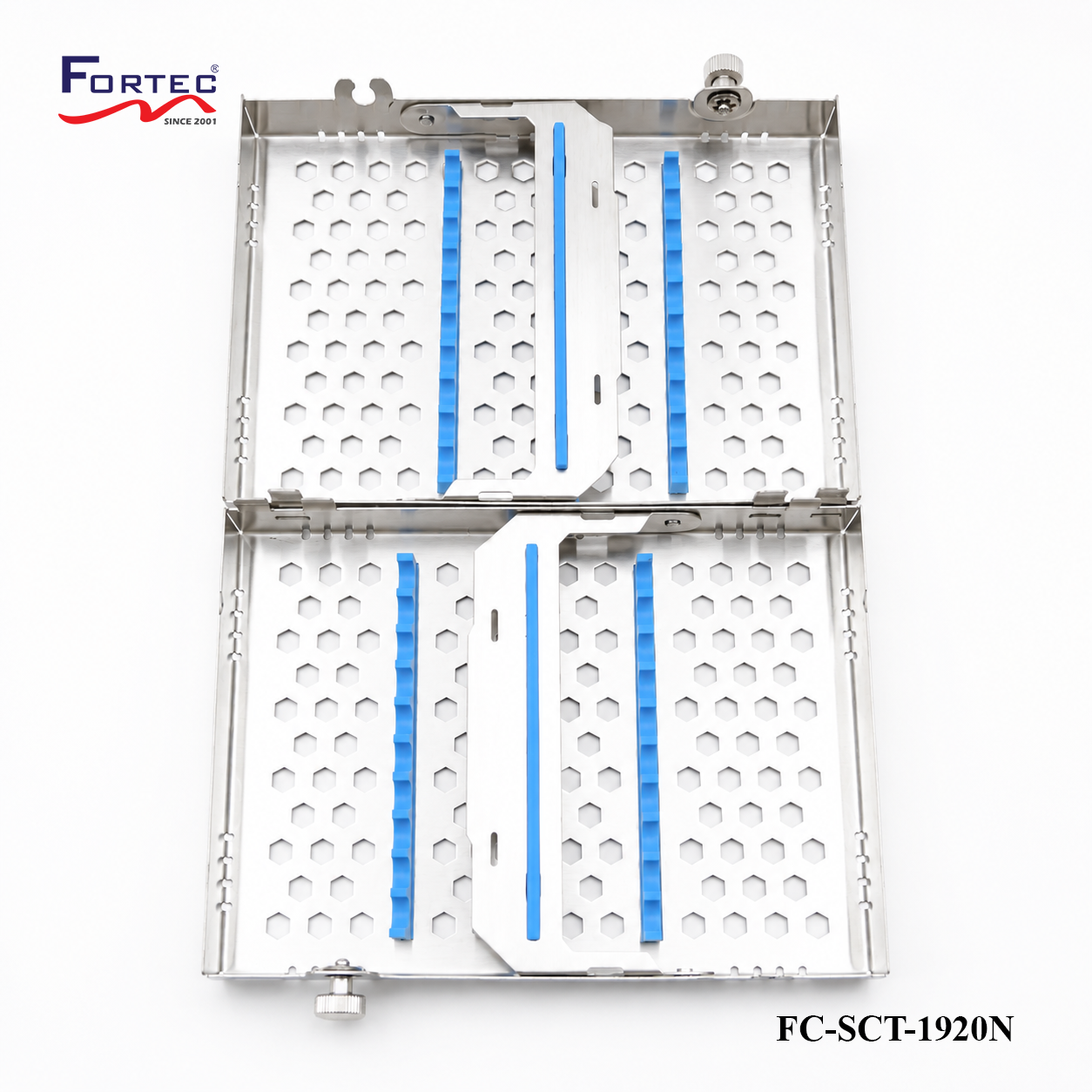 Twin 20pc Detachable Cassette Tray - Fortec