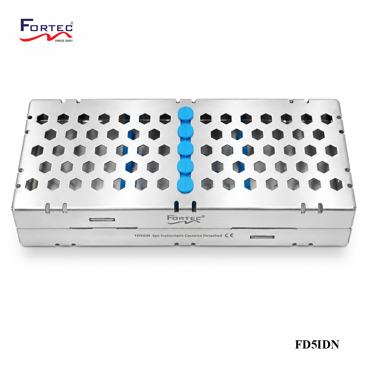 Hexagon series – 5 pc Detachable Instrument Cassette Tray - Fortec