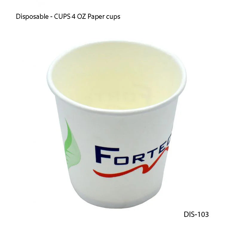 1000pcs/BOX CUPS- 4 OZ Paper cups