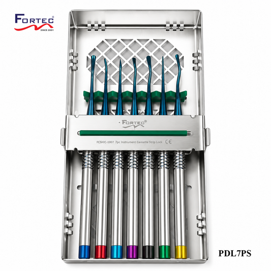 SET OF 7 PDL ELEVATORS (BLUE TIPS) - Fortec 