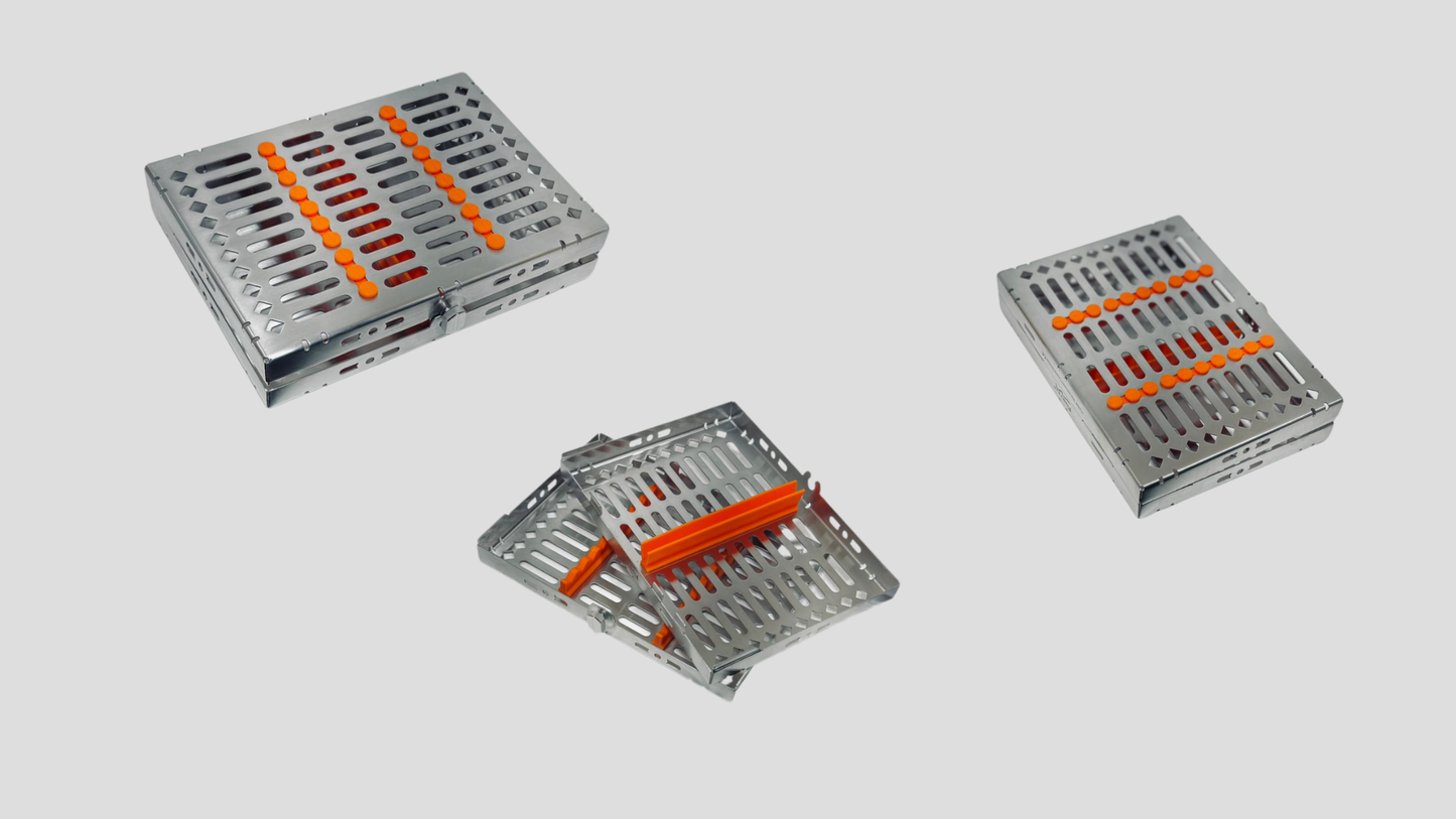 Classic series – 10pc Detached Instrument Cassette Tray - Fortec 