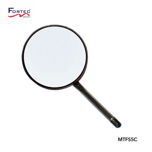 Dental Mouth Mirror No.4, 22mm Simple Stem - Fortec 