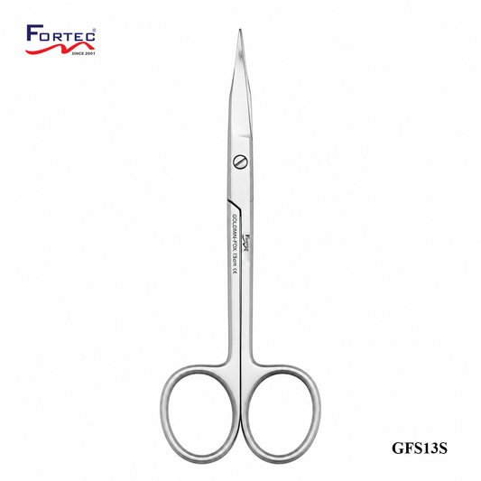 Goldman-Fox Scissor, 13 cm/ 5″ - Straight - Fortec 