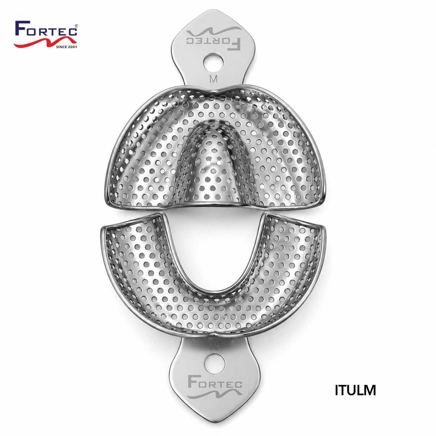 Impression Tray Set Medium: Upper Lower - Fortec 