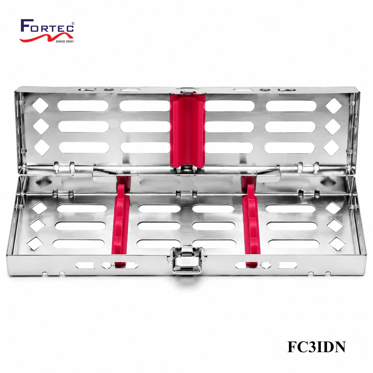 Classic series – 3 pc Detachable Instrument Cassette Tray - Fortec 