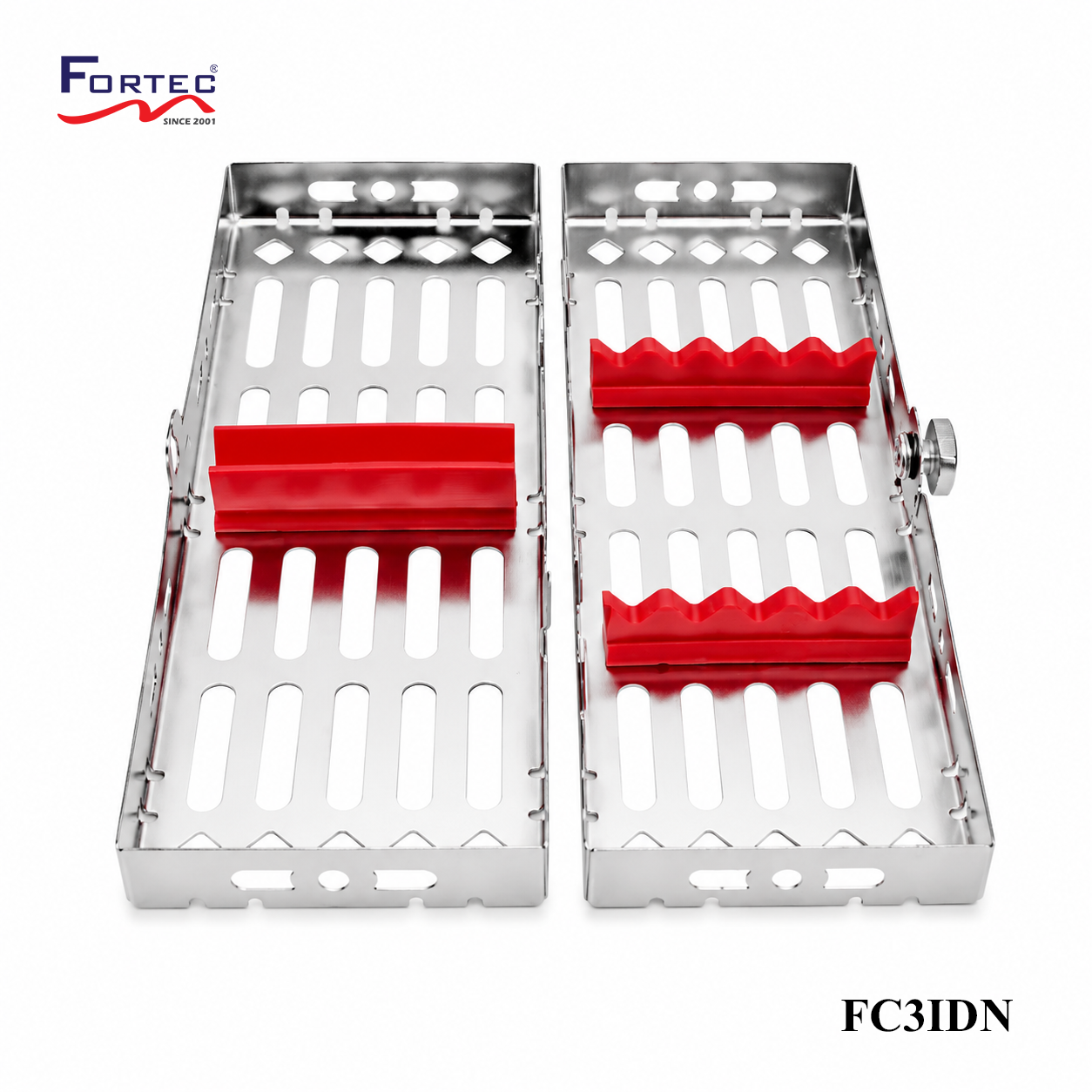 Classic series – 5 pc Detachable Instrument Cassette Tray - Fortec 