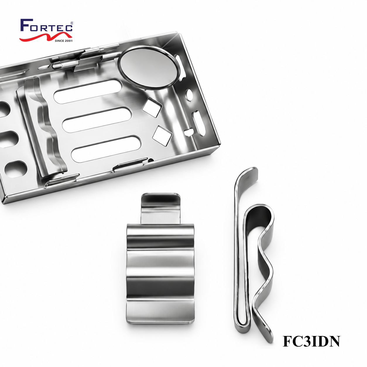Classic series – 5 pc Detachable Instrument Cassette Tray - Fortec 