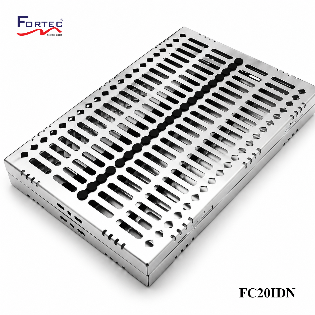 Classic series – 20 pc Detachable Instrument Cassette Tray - Fortec 