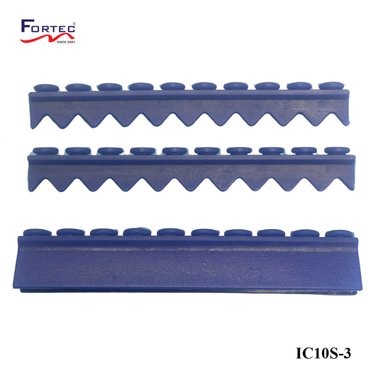 10 pc Instrument Cassette Silicone 3 pkg (1 Compression & 2 Instrument Rails) - Fortec 