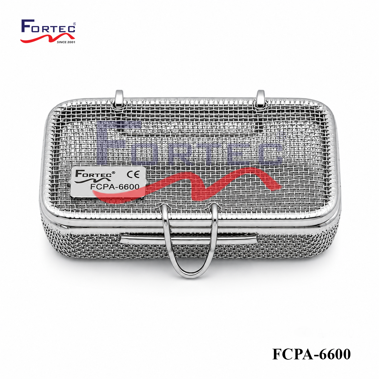 Ultra Micro Mesh Tray with Lid 80mm X 40mm X 20mm - Fortec 