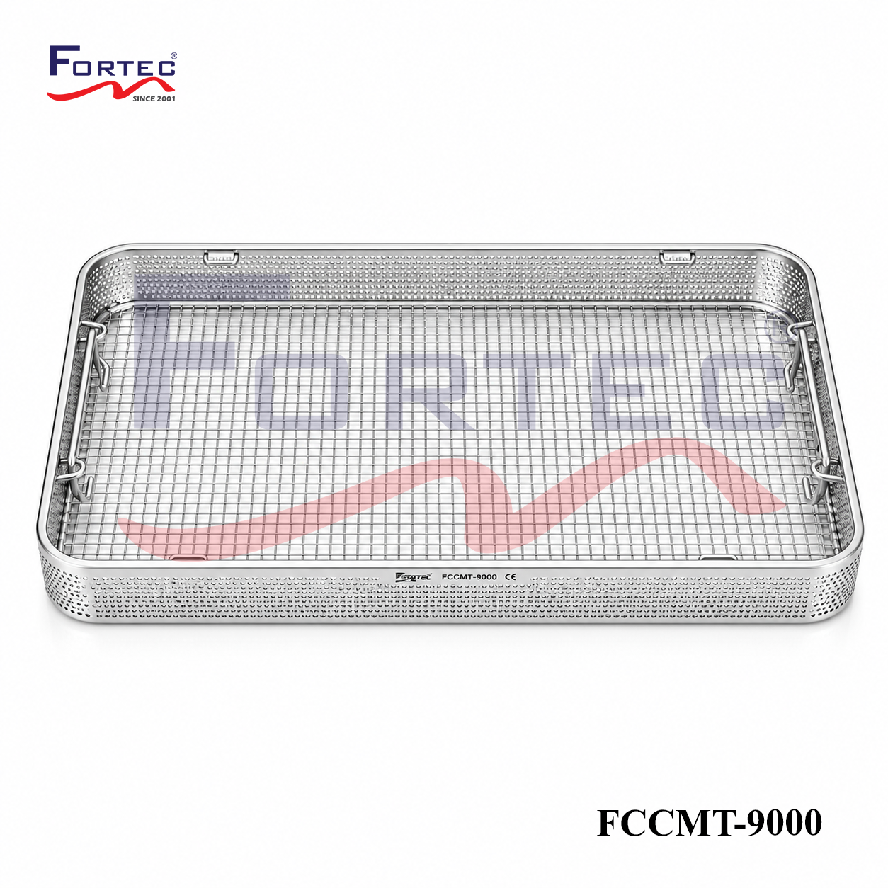 Mesh Perforated Tray 480mm x 250mm x 50mm - Fortec 