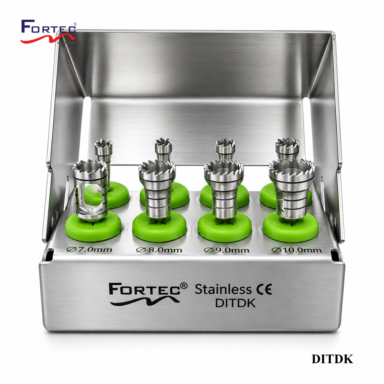 TREPHINE DRILLS 8pc KIT ( For Training Purpose only) - Fortec 