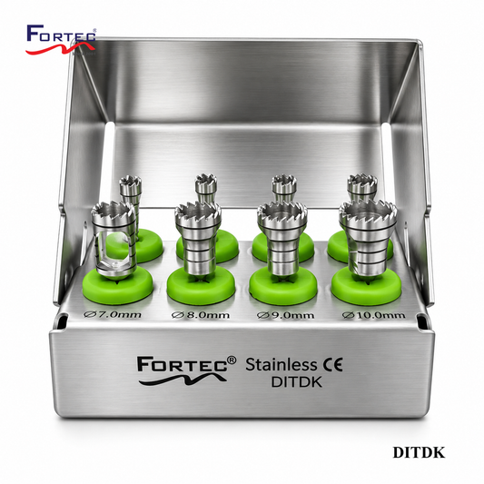 TREPHINE DRILLS 8pc KIT ( For Training Purpose only) - Fortec 