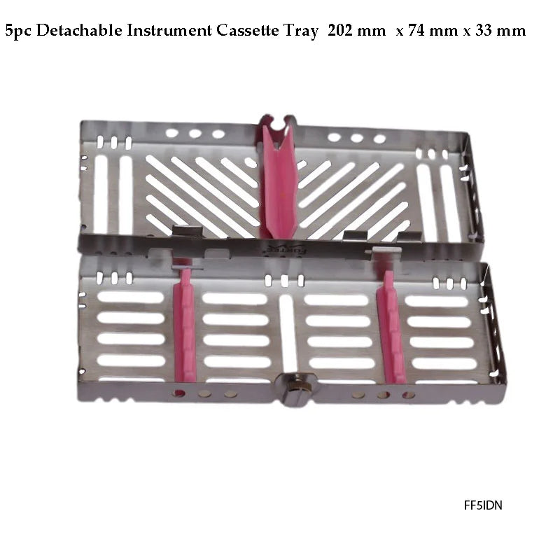 Capsule series – 5 pc Detachable Instrument Cassette Tray