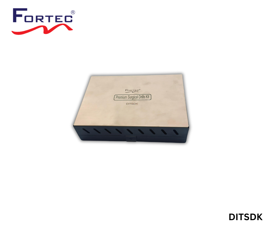 29-Piece Osseodensification Bur Kit – Complete Implant Site Preparation System - Fortec