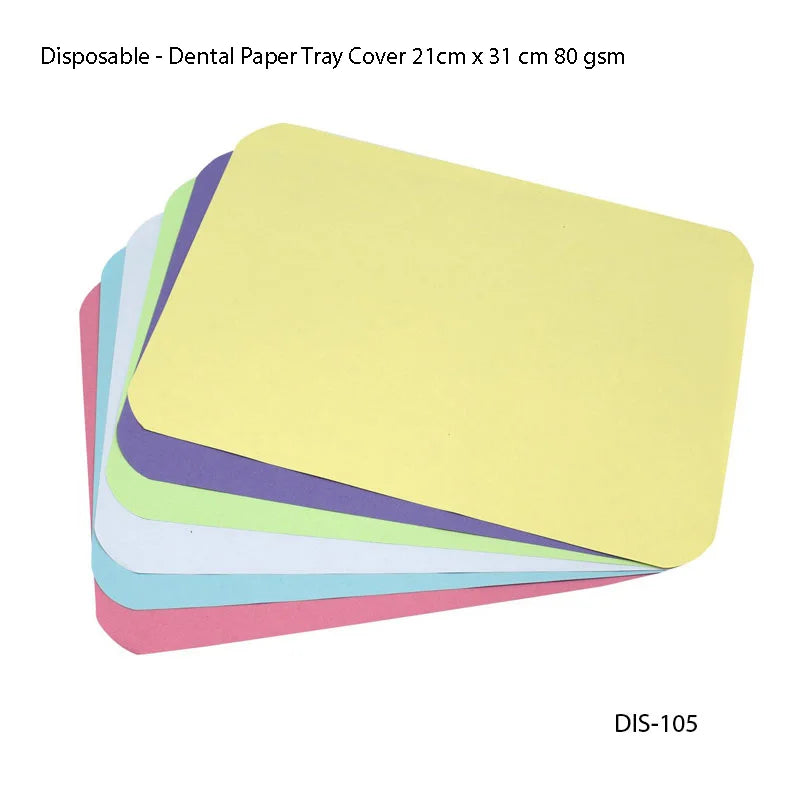 Dental Paper Tray Cover 21cm x 31 cm 80 gsm - Fortec 