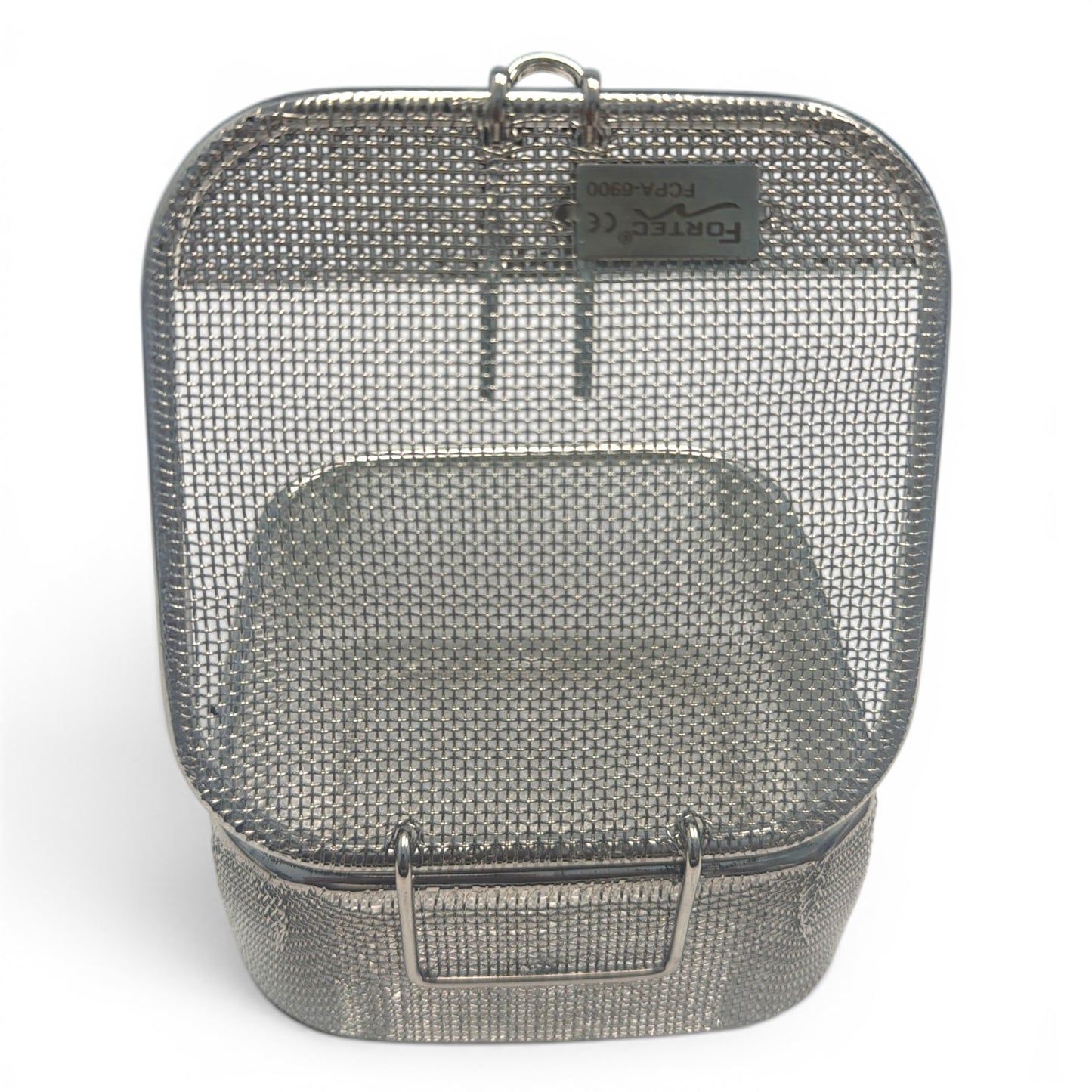 Ultra Micro Mesh Tray with Lid 90 X 90 X 40 mm - Fortec 