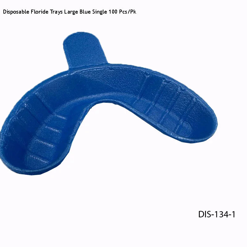 Floride Trays Single – LARGE Blue (100 pc/pk) - Fortec 