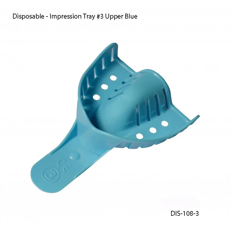 Impression Tray #3 Upper Blue Sac of 12 pcs - Fortec 
