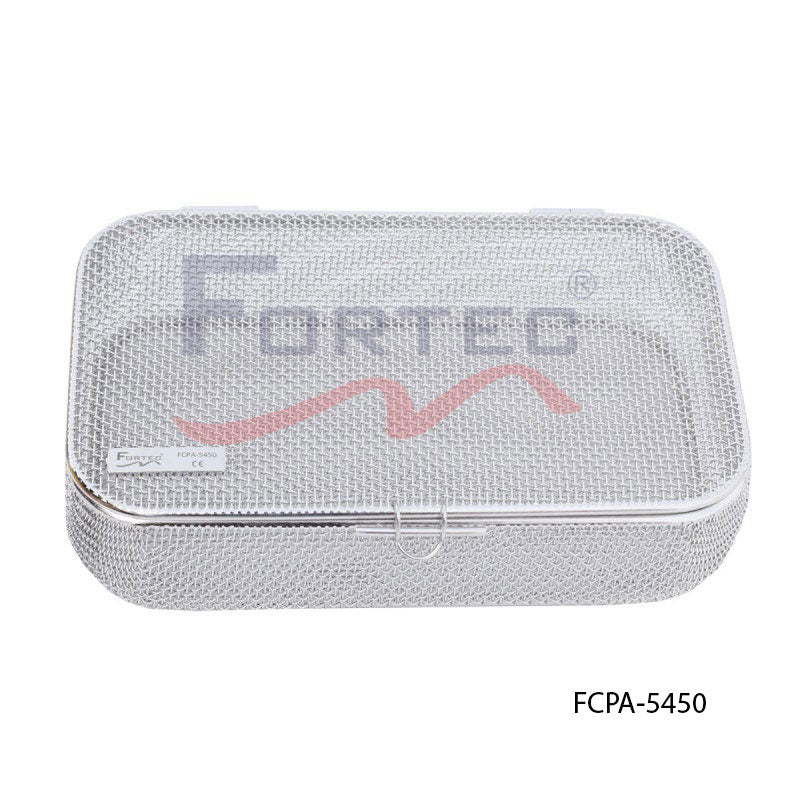 Micro Mesh Tray with LID 220 mm x 140 mm x 50 mm - Fortec 