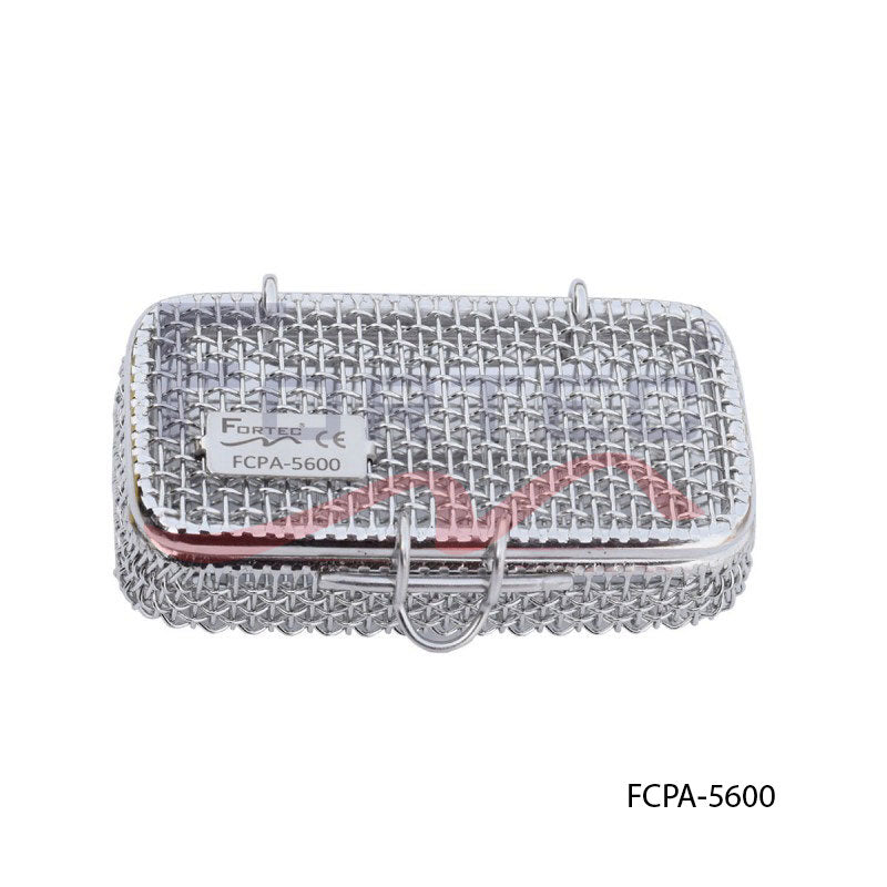 Micro Mesh Tray with Lid 80mm X 40mm X 20mm - Fortec 
